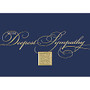 All-Occasion Cards, 7 7/8 inch; x 5 5/8 inch;, Royal Sympathies, Box Of 25