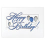 All-Occasion Cards, 7 7/8 inch; x 5 5/8 inch;, Silver Lining, Box Of 25