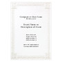 Custom Printed Premium Invitations, 7 3/4 inch; x 5 1/2 inch;, Celtic Knot, Flat, White Matte, Box Of 25