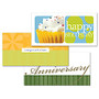 Full-Color Greeting Cards, Flat, 8 1/4 inch; x 4 inch;, Box Of 10