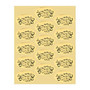 Great Papers!; Holiday Foil Seals Variety Pack, 1 inch;, Gold, Pack Of 60