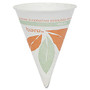 Solo; Bare&trade; Dry Wax Paper Cone Cups, 4 Oz., White, Pack Of 200