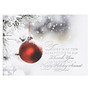 Personalized Holiday Card Favorites, 7 7/8 inch; x 5 5/8 inch;, A Time For Thanks, 30% Recycled, Box Of 25