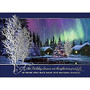 Personalized Holiday Cards With Envelopes, Natures Tribute, 7 7/8 inch; x 5 5/8 inch;, Box Of 25