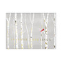 Personalized Holiday Cards With Envelopes, Winter Solitude, 7 7/8 inch; x 5 5/8 inch;, Box Of 25