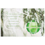 Personalized Holiday Cards, Bright Thoughts, 8 1/4 inch; x 5 3/8 inch;, 100% Recycled, Box Of 25