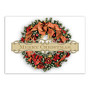 Personalized Holiday Cards, FSC Certified, 7 7/8 inch; x 5 5/8 inch;, 10% Recycled, Christmas Once Again, Box Of 25