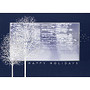 Personalized Holiday Cards, Hazy Holidays, 7 7/8 inch; x 5 5/8 inch;, 30% Recycled, Box Of 25