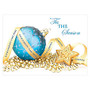 Personalized Identity Greeting Holiday Cards, 7 7/8 inch; x 5 5/8 inch;, 'Tis The Season, Box Of 25