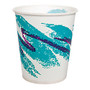 Solo; Jazz Waxed Paper Cold Cups, Tide Design, 5 Oz, Case Of 3,000