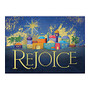 Personalized Religious Holiday Cards, FSC Certified, 7 7/8 inch; x 5 5/8 inch;, Bethlehem Rejoices, Box Of 25
