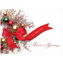 Sample Holiday Card, Bejeweled