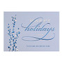 Sample Holiday Card, Cheerful Blues