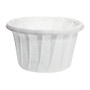 Solo; Treated Paper Souffle Portion Cups, 0.75 Oz, White, 20 Bags of 250 Cups, Case Of 5,000 Cups