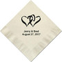 Beverage Napkins, 4 3/4 inch; x 4 3/4 inch;, Ecru, Box Of 100