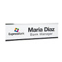 Full-Color Wall Sign With Metal Flush Holder, 3 inch; x 10 inch;
