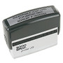 2000 PLUS; Self-Inking Signature Stamp With Microban;, P25, 9/16 inch; x 2 7/8 inch; Impression