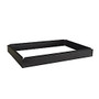 Sandusky; Closed Base, 4 inch;H x 53 3/4 inch;W x 41 5/16 inch;D, Black