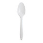 Dart Style Setter Medium-Weight Teaspoons, 5 7/8 inch;, White, Pack Of, 1,000
