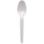 Dixie Medium Weight Spoon - 1000/Carton - Plastic - White