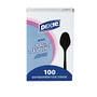 Dixie; Medium/Heavyweight Utensils, Spoons, Black, Box Of 100