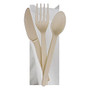 Eco-Products; Plant Starch Material Cutlery Kit, Case Of 250