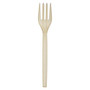 Eco-Products; Plant Starch Material Cutlery, Forks, Beige, Pack Of 50