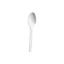 GENERAL PAPER Individually Wrapped Medium-Weight Spoons, White, Pack Of 1,000