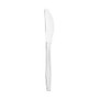 General Paper Wrapped Cutlery, 6-1/4 inches, Knife, White, 1,000 knives per Case, Sold as a Case