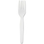 Genuine Joe Fork - 1 Piece(s) - 1000/Carton - 1 x Fork - Disposable - White