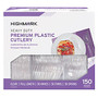 Highmark; Full Length Utensils, Clear, Pack Of 150