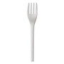 Highmark; Renewable Forks, 6 1/2 inch;, White, Pack Of 1,000