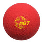 Champion Sports Playground Ball, 7 inch;, Red