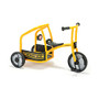 Winther Circleline Tricycle, School Bus, 24 1/16 inch;H x 23 1/4 inch;W x 39 13/16 inch;D, Yellow/Black