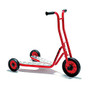 Winther Viking Safety Roller&trade; Scooter, 29 15/16 inch;H x 19 11/16 inch;W x 34 11/16 inch;D, Red