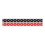 Barker Creek Double-Sided Straight-Edge Border Strips, 3 inch; x 35 inch;, Dots, Pack Of 12