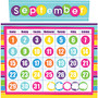 Barker Creek Small Calendar Set, Happy, Grades Pre-K - 9