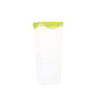 Kinetic Fresh Food Storage Container, 68 Oz, Clear/Green