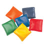 Champion Sports Nylon Bean Bags, 4 inch;, Assorted Colors, Pack Of 12