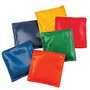 Champion Sports Nylon Bean Bags, 6 inch;, Assorted Colors, Pack Of 12