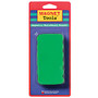 Dowling Magnets Magnetic Whiteboard Eraser, 4 1/2 inch; x 2 1/2 inch;, Assorted Colors, Pack Of 6