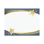 Great Papers! Foil Certificate, 8 1/2 inch; x 11 inch;, Shooting Stars, Pack Of 15