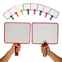 KleenSlate; Deluxe Dry-Erase Response Paddles, Graphing, Pack Of 32