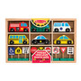 Melissa & Doug Wooden Vehicles And Traffic Signs