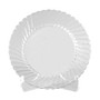 Classicware; Clear Plastic Plates, 6 inch;, Pack Of 180