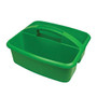 Romanoff Products Large Utility Caddy, 6 3/4 inch;H x 11 1/4 inch;W x 12 3/4 inch;D, Green, Pack Of 3