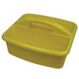 Romanoff Products Large Utility Caddy, 6 3/4 inch;H x 11 1/4 inch;W x 12 3/4 inch;D, Yellow, Pack Of 3