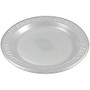 Dart; Laminated Foam Plates, 6 inch; Diameter, White, Pack Of 125