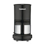 Cuisinart; 4-Cup Coffeemaker, Black/Silver