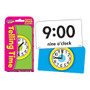 TREND Pocket Flash Cards, 3 1/8 inch; x 5 1/4 inch;, Telling Time, Box Of 56
